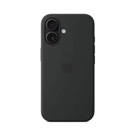iPhone 16 Silicone Case with MagSafe - Black