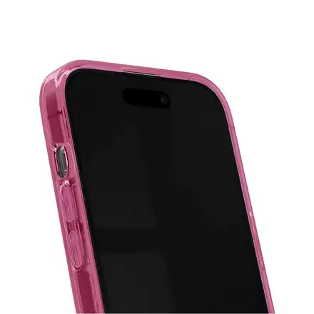 iDeal Fashion Clear Case MagSafe iPhone 13/14/15/16e/17e Cherry Crush
