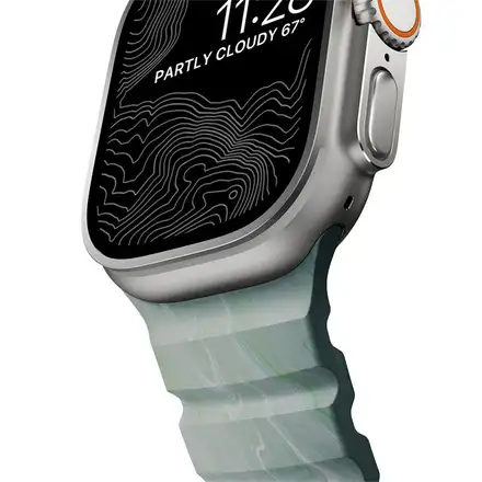 Nomad remienok Rocky Point Band pre Apple Watch 46/49mm - Sierra Stone/Natural