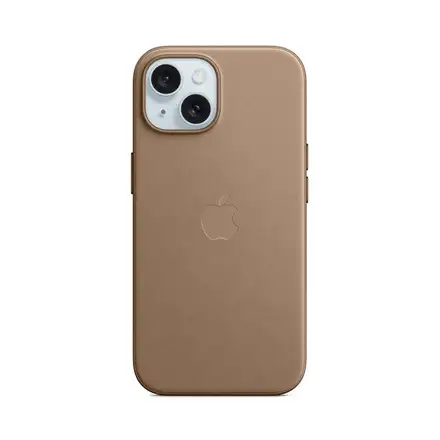 iPhone 15 FineWoven Case with MagSafe - Taupe *Rozbalený*
