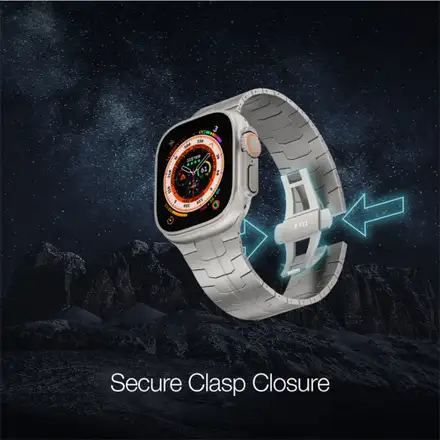 Just Mobile remienok Watch Band pre Apple Watch Ultra - Titanium