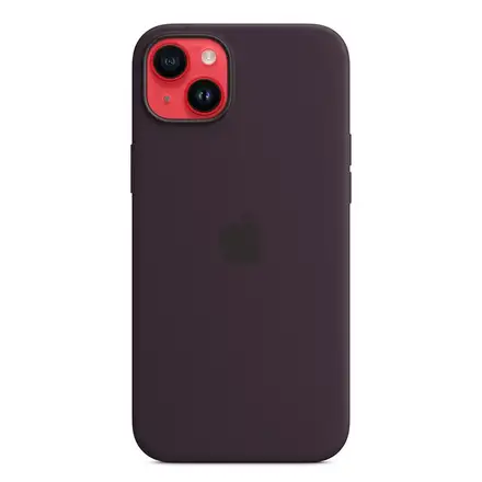 Apple iPhone 14 Plus Silicone Case with MagSafe - Elderberry