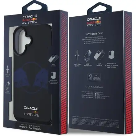 Red Bull PC/TPU Two Bulls MagSafe Zadný Kryt pre iPhone 16 modrý