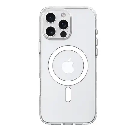 Comma kryt Elemental Series Magnetic Case pre iPhone 16 Pro Max - Clear