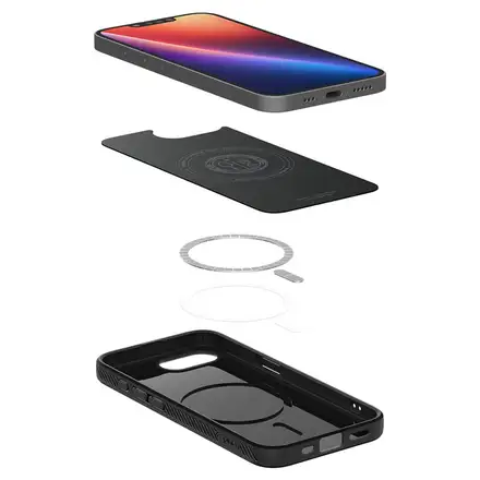 Spigen kryt Liquid Air Magsafe pre iPhone 16e/17e - Matte Black