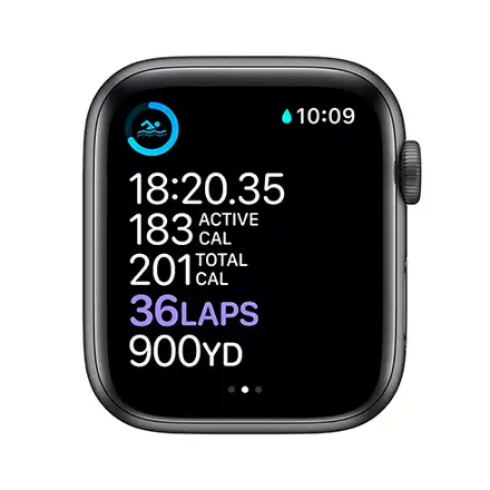 Apple Watch Series 6 GPS 44mm puzdro z kozmicky sivého hliníka *Trieda C*