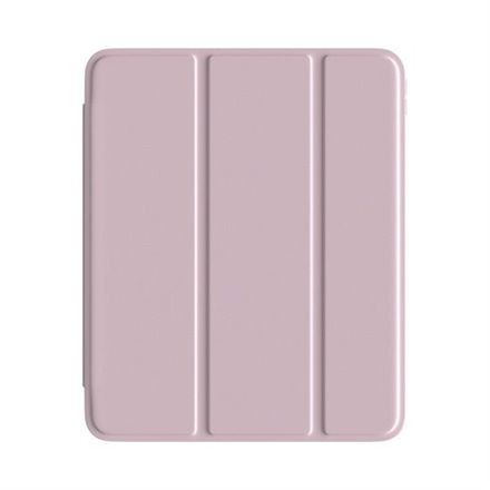 Comma puzdro Joy Series PU Case With Pencil Slot pre iPad Air 13" M2/M3 - Light Pink
