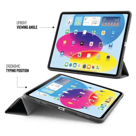 Pipetto puzdro Origami TPU Case pre iPad 10-11 Gen 2022/2025 - Grey