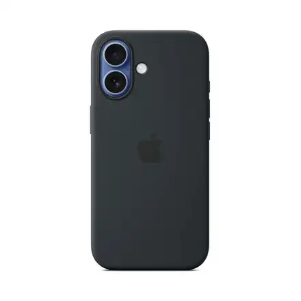 iPhone 17 Silicone Case with MagSafe - Čierna