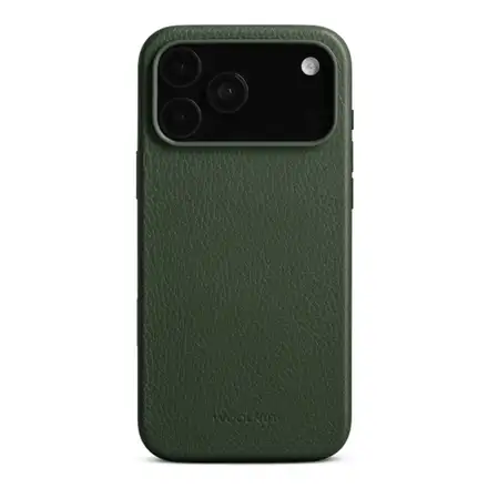 Woolnut Leather Case for iPhone 17 Pro Max - Green