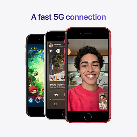 iPhone SE (2022) 64 GB hviezdna biela *Trieda C*