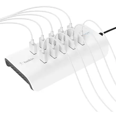 Belkin Store and Charge Go with Fixed Dividers - Black/White