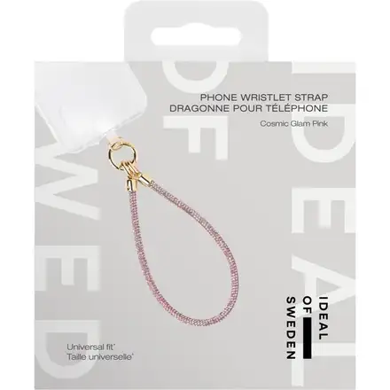 iDeal Phone Wristlet Strap Cosmic Glam Pink