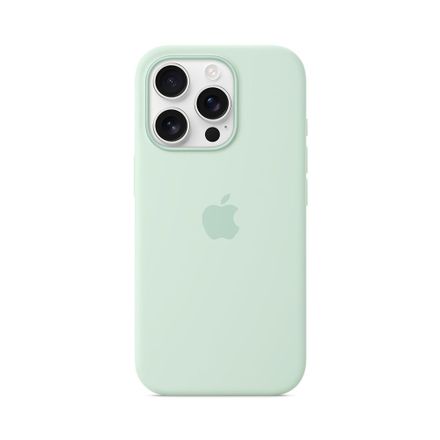 iPhone 16 Pro Silicone Case with MagSafe - Aquamarine *Rozbalený*