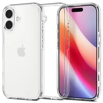 Spigen kryt Ultra Hybrid pre iPhone 17 - Crystal Clear