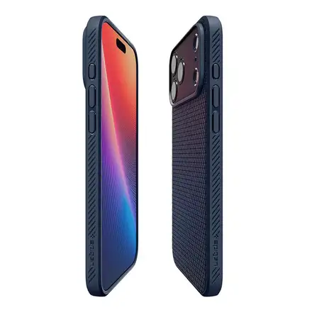 Spigen kryt Liquid Air pre iPhone 17 Pro Max - Navy Blue