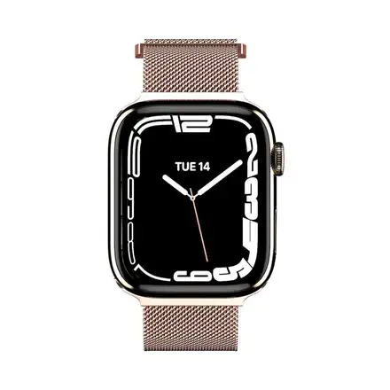SwitchEasy remienok Mesh Stainless Steel pre Apple Watch 40/41/42mm - Rose Gold
