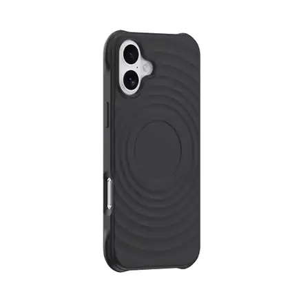 Devia kryt Ripple Magnetic Shockproof TPU Case pre iPhone 16 - Black