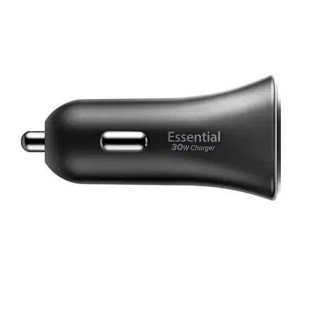Spigen nabíjačka do auta Essential EV301 30W - Black