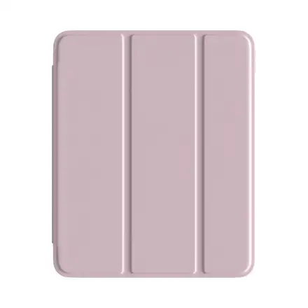 Comma puzdro Joy Series PU Case With Pencil Slot pre iPad Air 13" M2/M3 - Light Pink