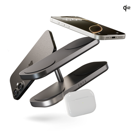 ZENS Quattro Wireless Charger Pro 4 Black