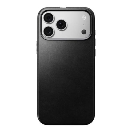 Nomad kryt Traditional Leather Case Magsafe pre iPhone 18 Pro Max - Black