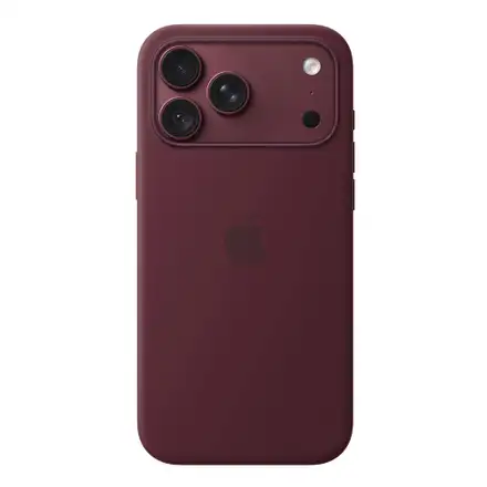 iPhone 18 Pro Max Silicone Case with MagSafe - Burgundy