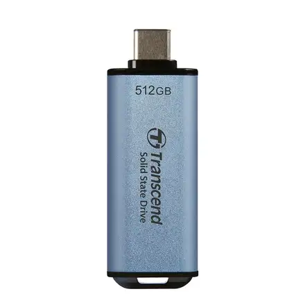 Transcend SSD 512GB ESD300 USB 3.2 Gen 2x1 - Sky Blue