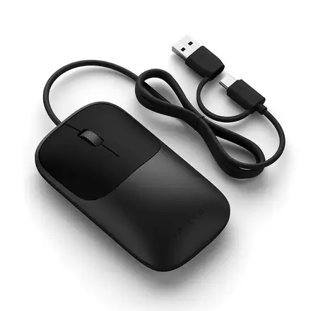 Satechi myš Slim LX Wired Mouse - Space Black