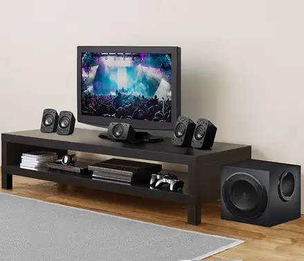 Logitech Z906 - 5.1 Surround Sound Speakers, THX, Dolby Digital, DTS