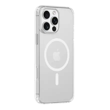 Devia kryt Pure Clear Magnetic Shockproof Case pre iPhone 16 Plus - Clear