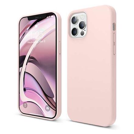 Elago kryt Silicone Case pre iPhone 12/12 Pro - Lovely Pink
