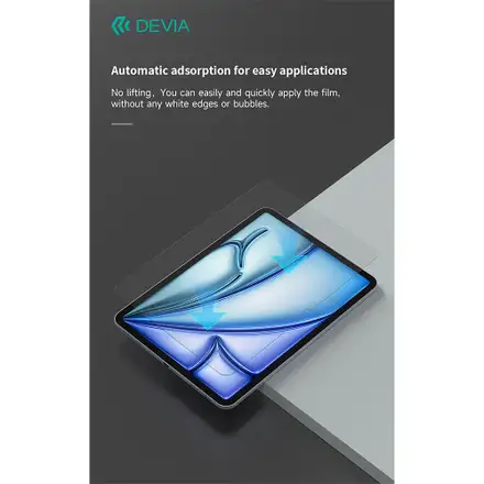 Devia ochranné sklo pre iPad Air 13" M2/M3 2024/2025 - Crystal Clear