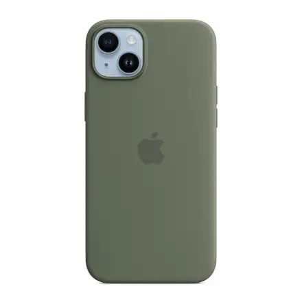 Apple iPhone 14 Plus Silicone Case with MagSafe - Olive