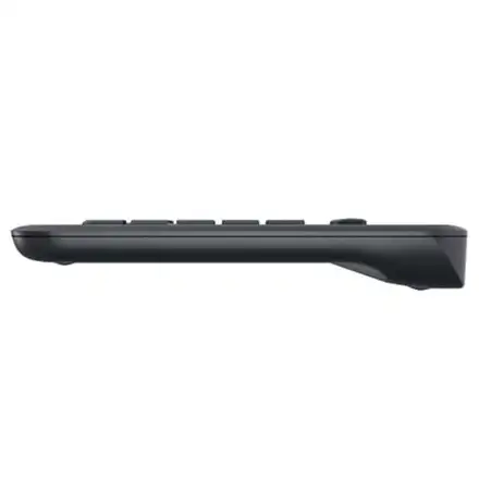 Logitech K400 Plus - bezdrôtová klávesnica s touchpadom - čierna - CZ/SK
