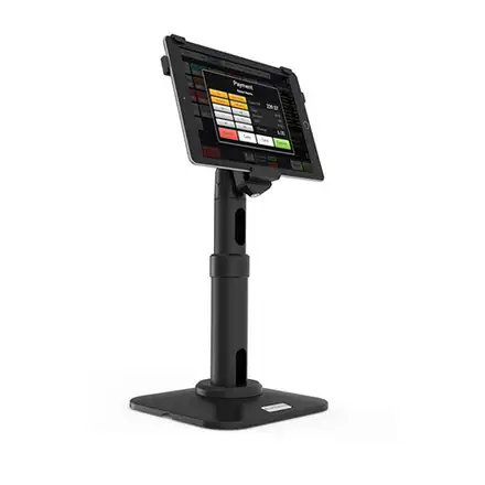 Compulocks V-Bracket - Single iPad Mini POS Stand, Black