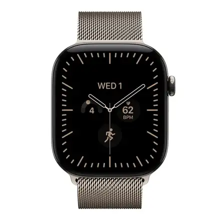 Apple Watch 46mm Natural Milanese Loop - S/M