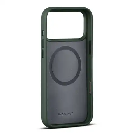 Woolnut Leather Case for iPhone 17 Pro Max - Green