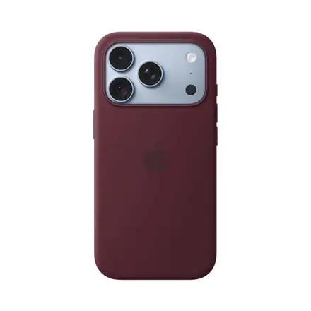 iPhone 18 Pro Silicone Case with MagSafe - Burgundy
