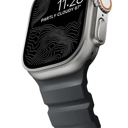 Nomad remienok Rocky Point Band pre Apple Watch 46/49mm - Storm/Natural