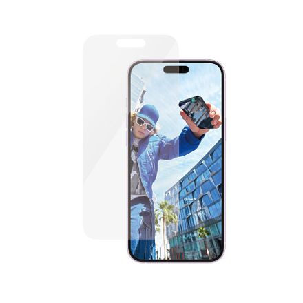 PanzerGlass ochranné sklo UWF Classic Fit pre iPhone 16 Plus/15 Plus - Clear