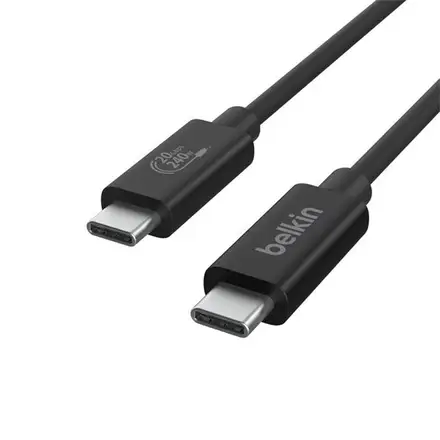 Belkin kábel Connect USB4 Cable 240W 20Gbps 2m - Black