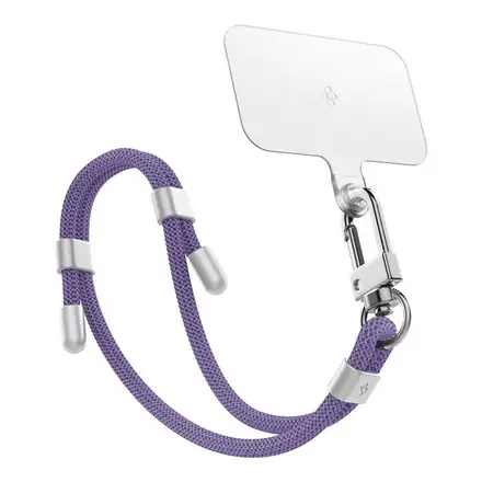 Spigen Cross Body Strap + Wrist Strap - Deep Purple