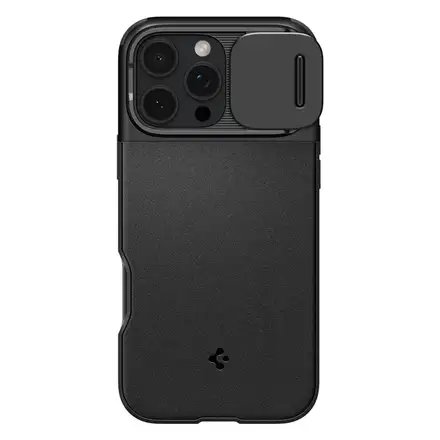 Spigen kryt Optik Armor Magsafe pre iPhone 16 Pro Max - Black