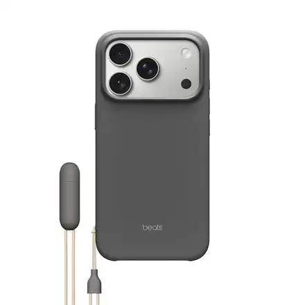 Apple Beats iPhone 17 Pro Kickstand Case with MagSafe and Camera Control - Granite Gray