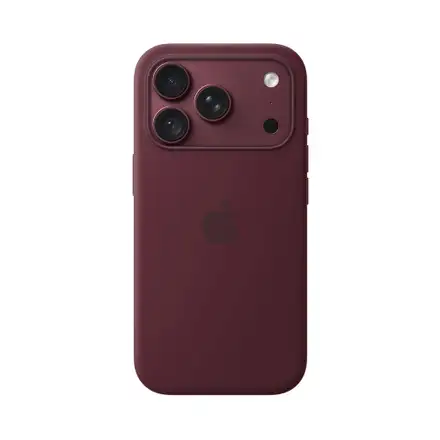 iPhone 18 Pro Silicone Case with MagSafe - Burgundy