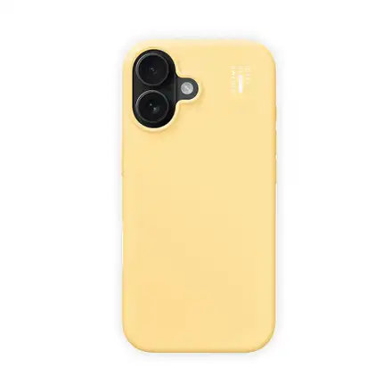 iDeal Silicone Case MagSafe iPhone 17 Soft Lemon
