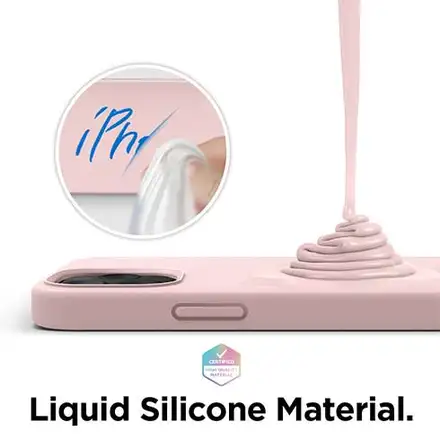 Elago kryt Silicone Case pre iPhone 12/12 Pro - Lovely Pink
