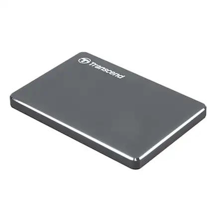 Transcend ext. HDD 2TB StoreJet 25C3N USB 3.1 - Iron Gray Aluminium