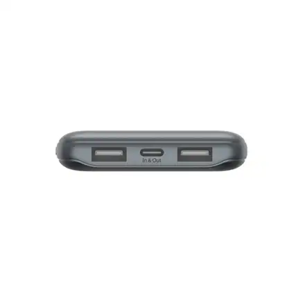 Belkin Boost Charge 3-Port Powerbank 10K + USB-A to USB-C kábel - Space Gray